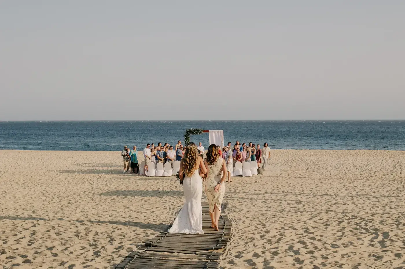 Wedding portrait along the Los Cabos Tourist Corridor