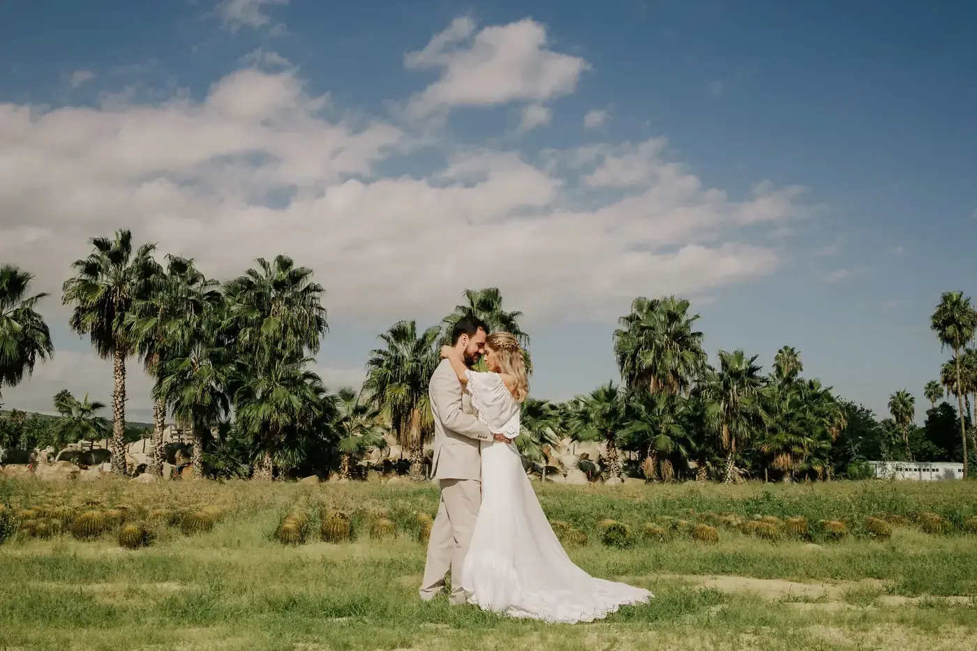 Wedding photo on the Los Cabos Tourist Corridor