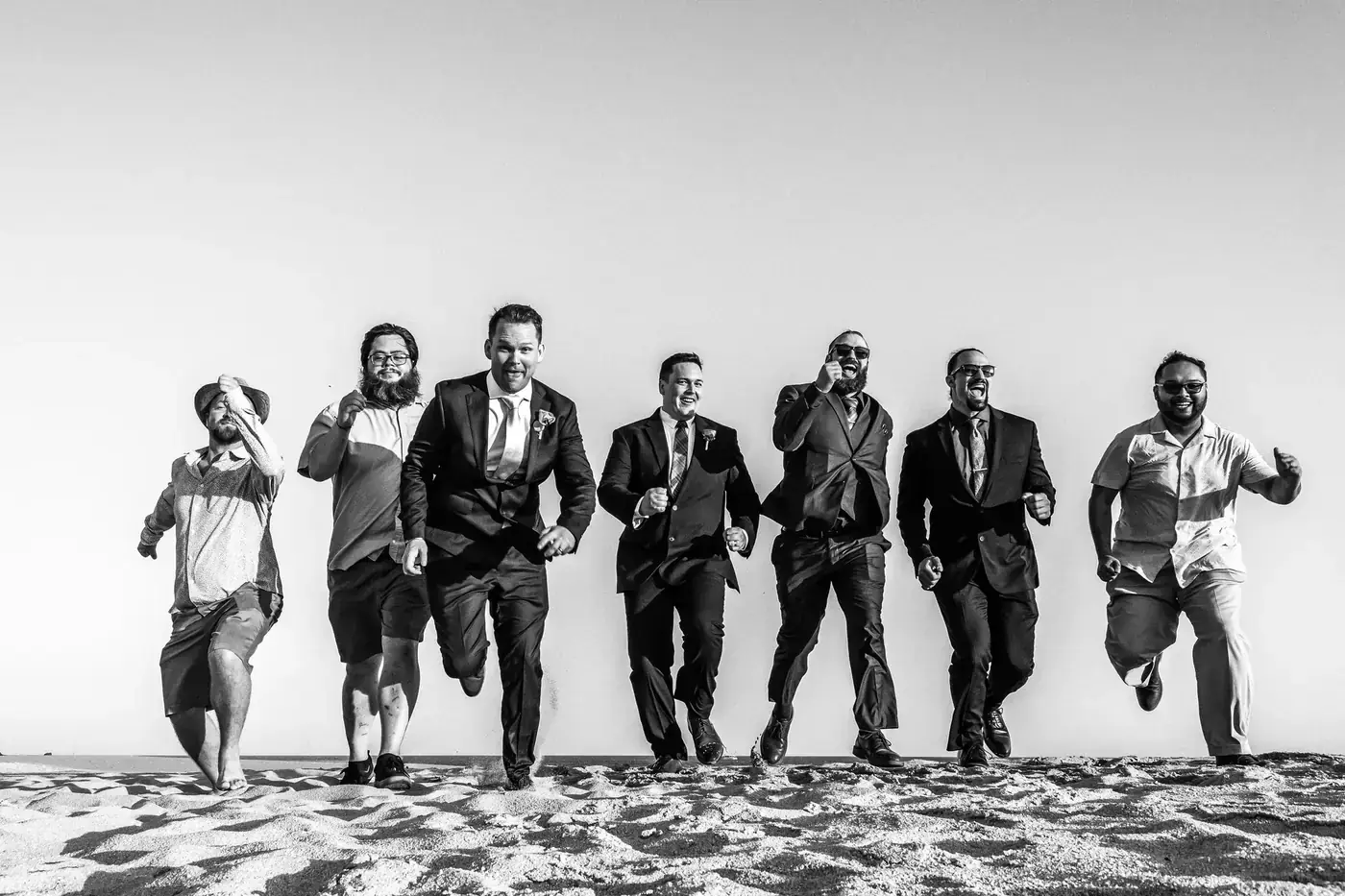Bridesmaids portrait in Los Cabos