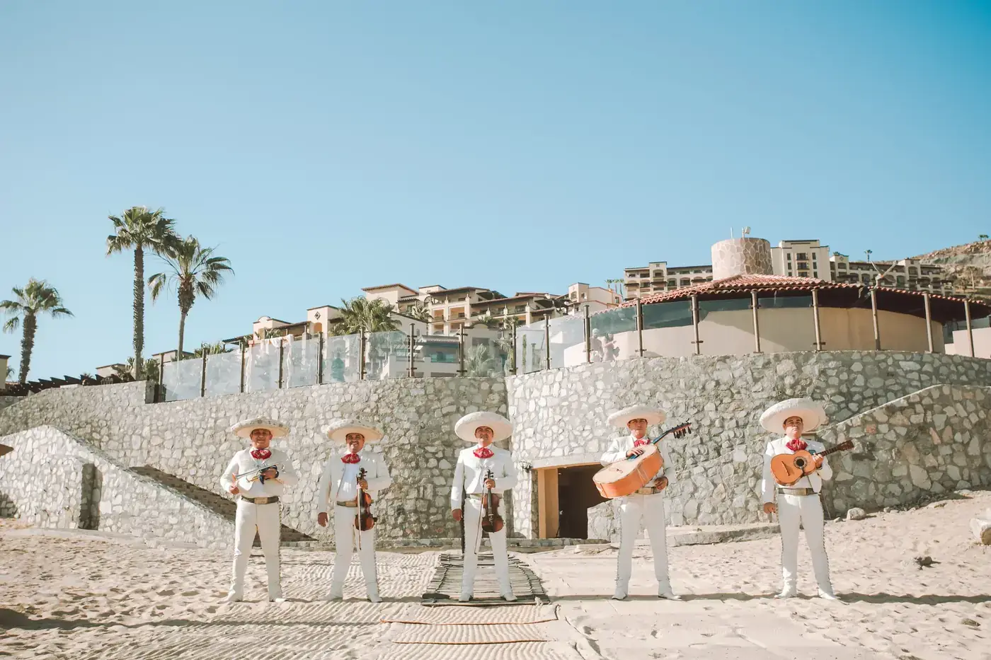 Fine art wedding portrait in Cabo San Lucas