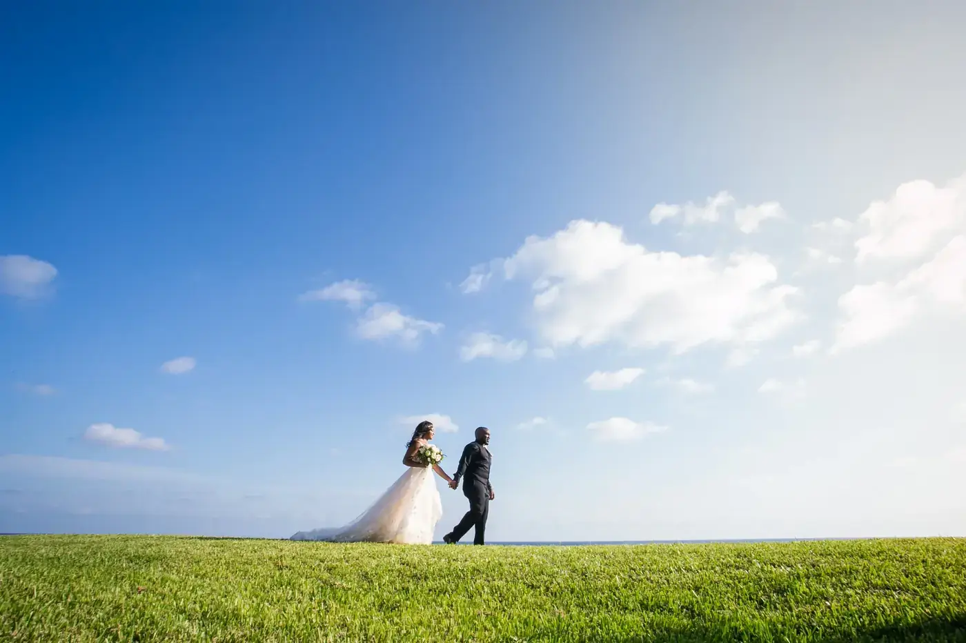 Cabo wedding couple portrait sunset
