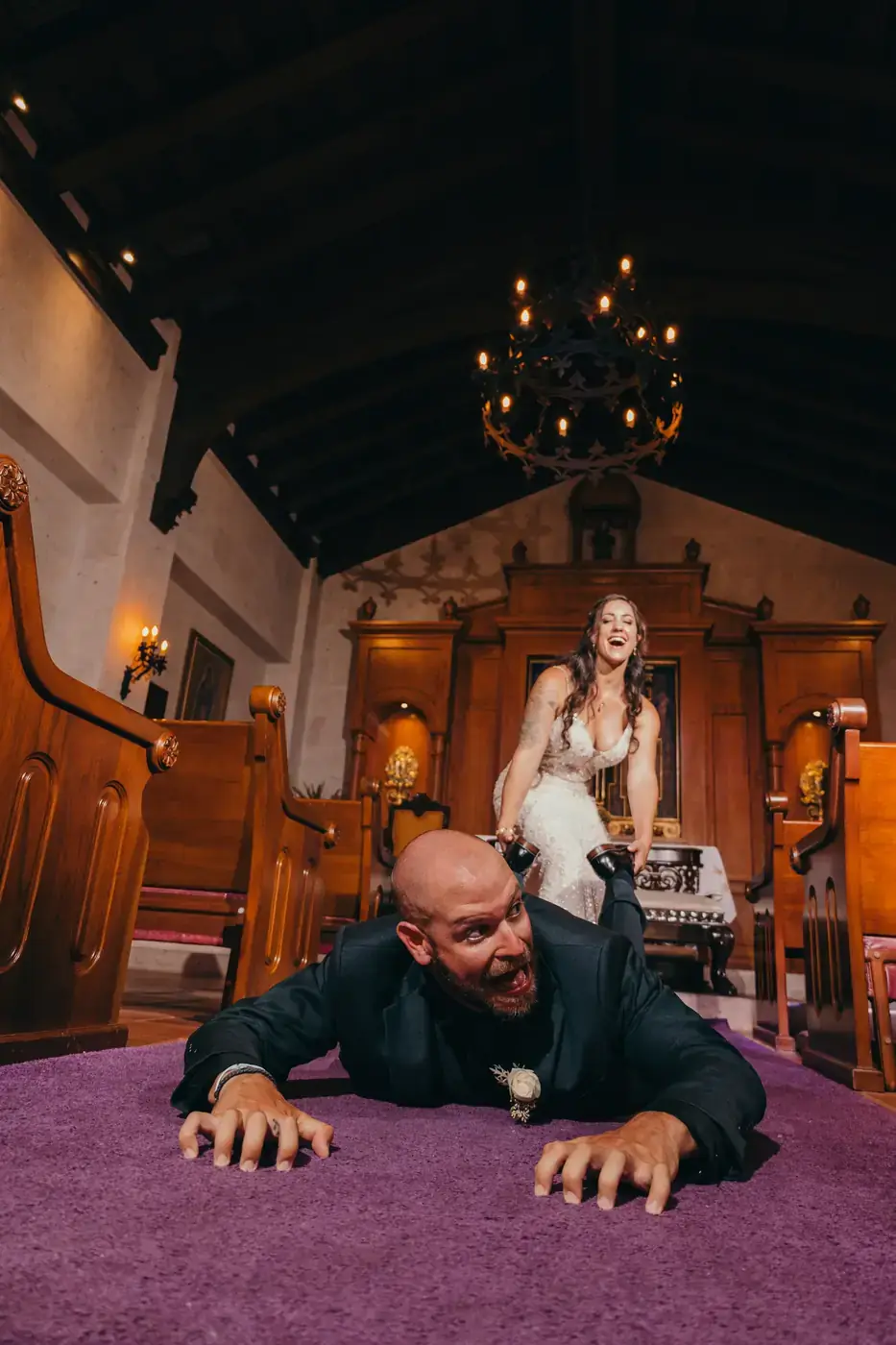 Wedding portrait in Cabo San Lucas