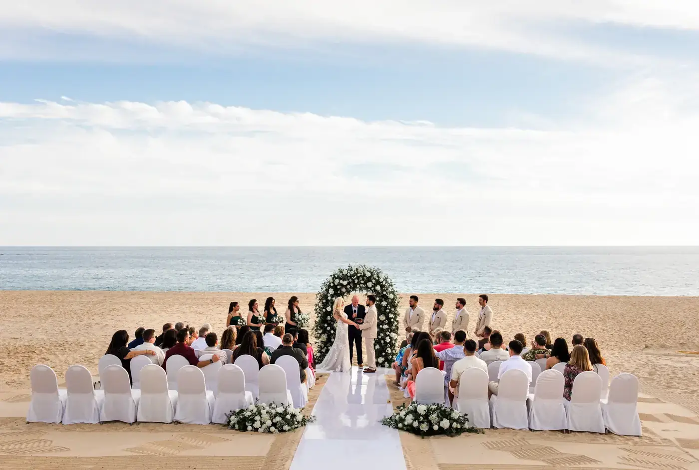 Portrait with an ocean backdrop in Cabo San Lucas