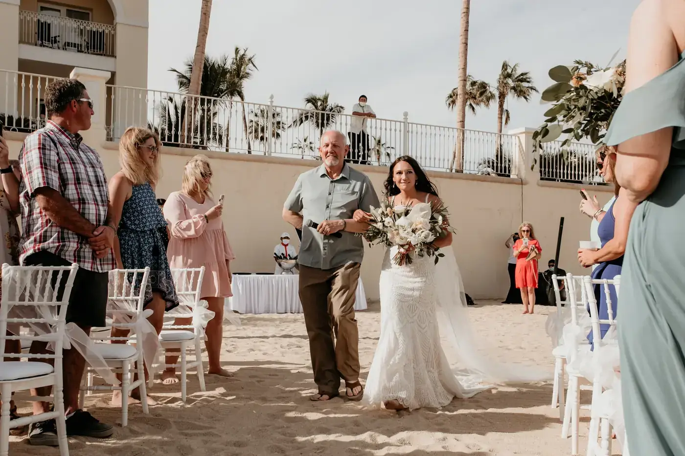 Beach wedding in Cabo San Lucas