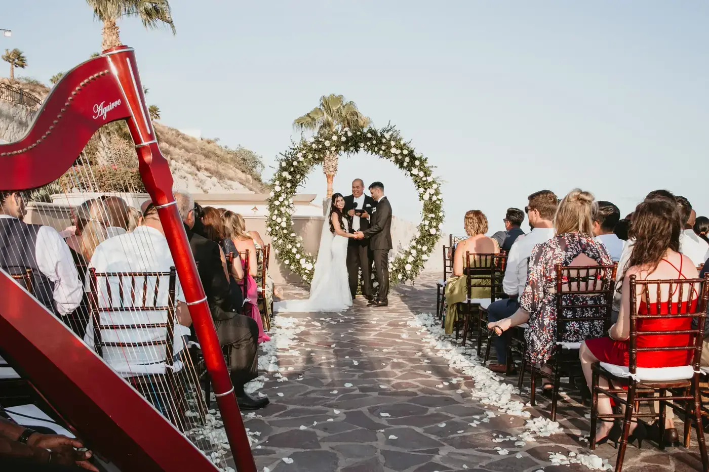 Groom portrait on the beach in Cabo San Lucas