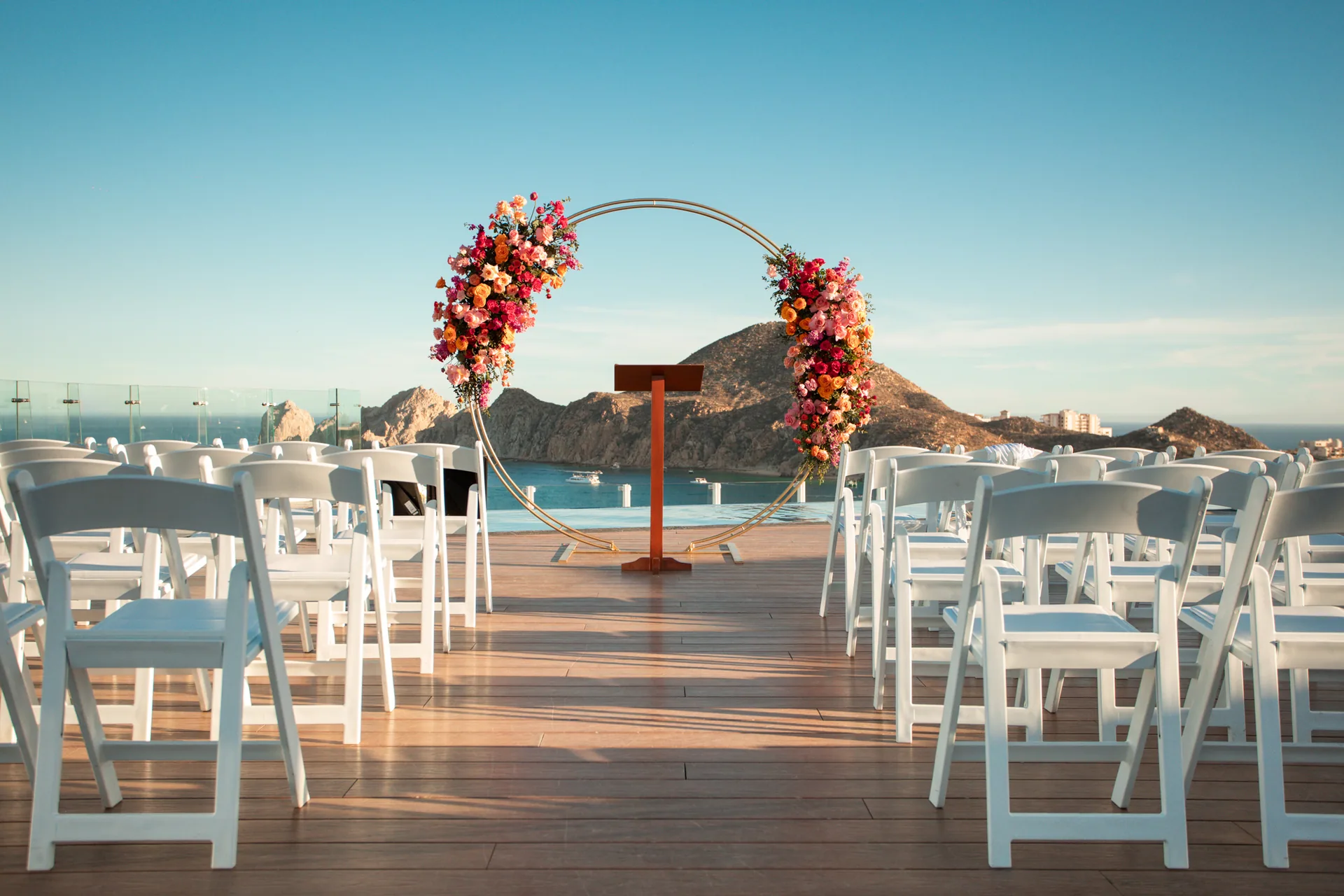Wedding ceremony at Corazón Cabo Resort & Spa