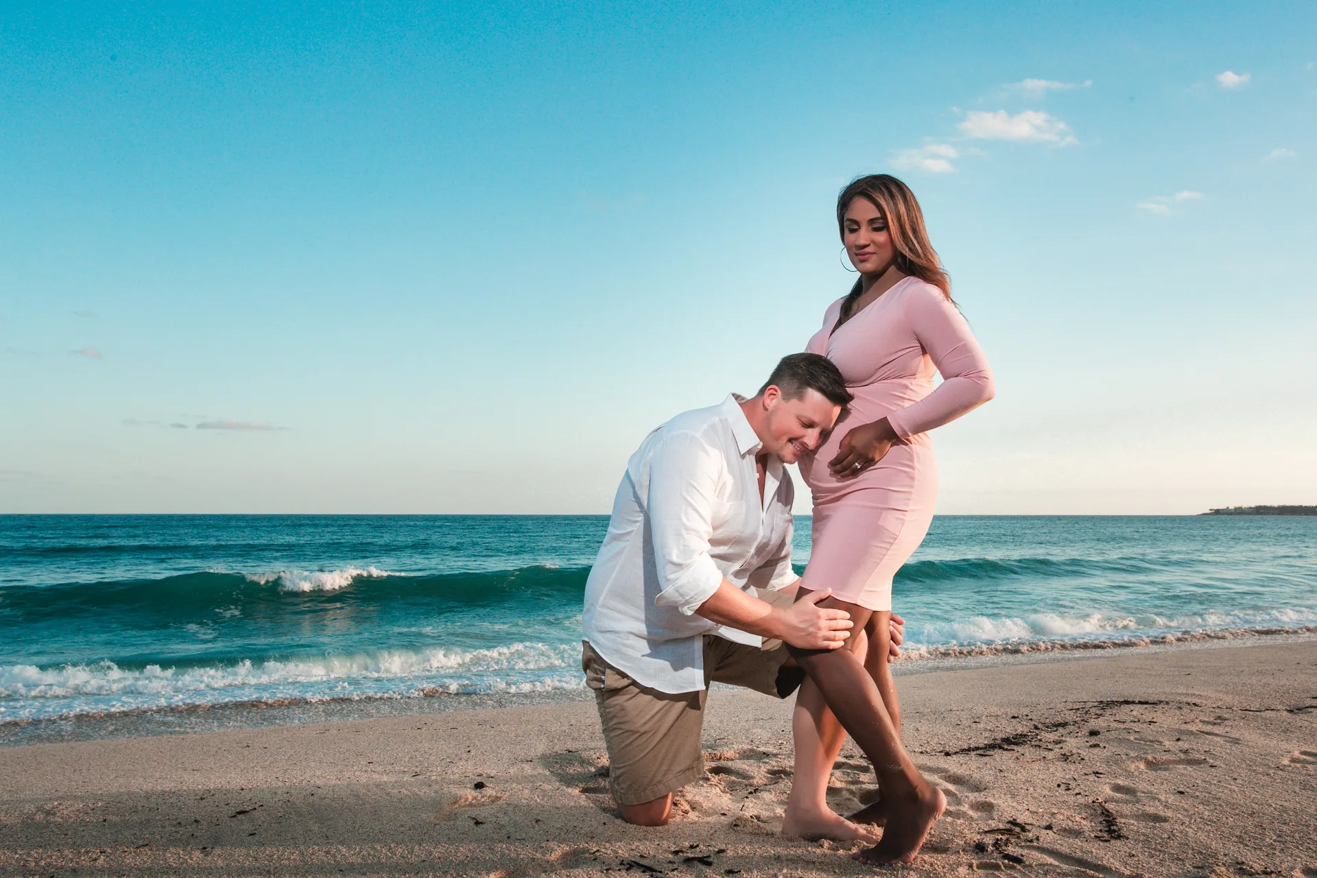 Family session at Hyatt Ziva Los Cabos