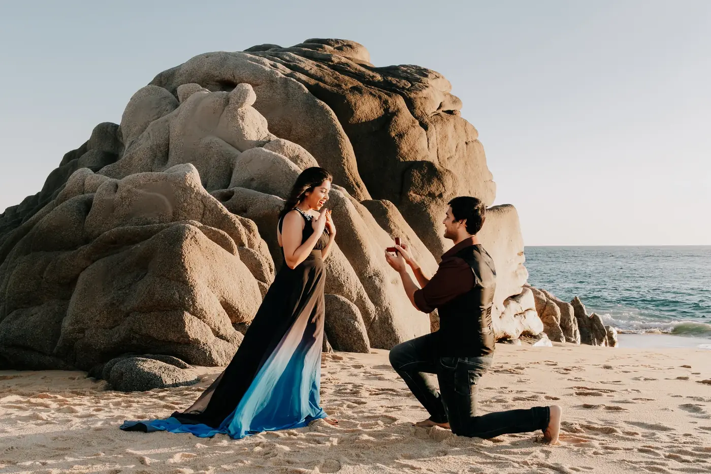 Couple outdoor session in Los Cabos