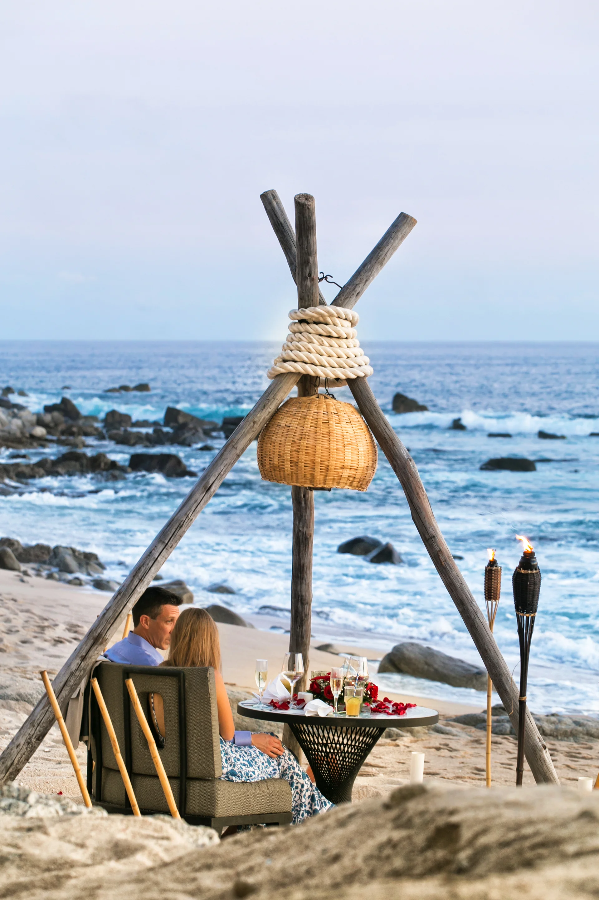 Engagement session at The Cape, Cabo San Lucas